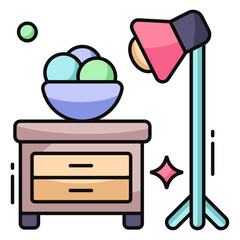 Premium download icon of spotlight 