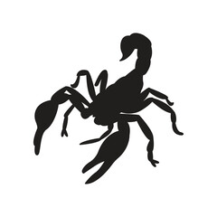Scorpion animal vector symbol sign