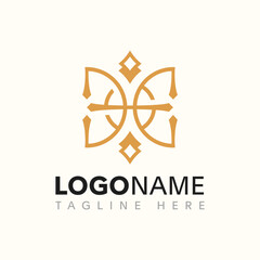 Luxury letter d and g logo design