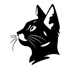 cute cat vector illustration, Generative AI.	