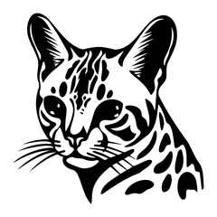 cute cat vector illustration, Generative AI.	