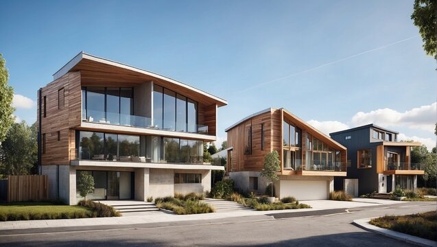 exterior designs of modern luxury house