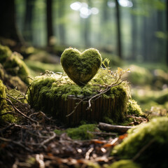 heart shaped tree trunk
