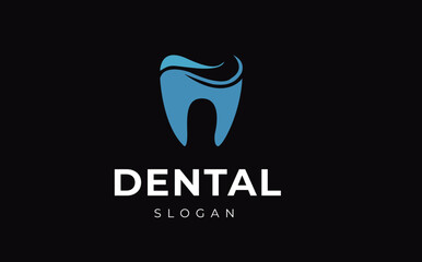 Abstract Dental Clinic Logo Design