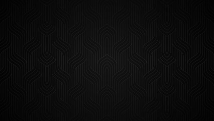 Background line pattern modern curve black dark