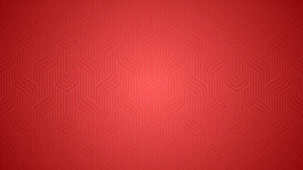 Background line pattern modern curve red