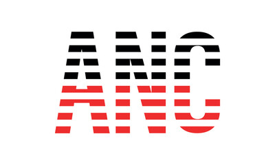 ANC three initial letter iconic line negative space minimal logo design vector template. monogram, abstract, wordmark, business, typography, minimalist, brand, company, flat, modern, unique, simple