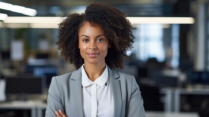 Portrait of a young businesswoman