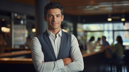 Fototapeta premium Portrait of a mature businessman