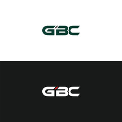 GBC logo. G B C design. White GBC letter. GBC, G B C letter logo design. Initial letter GBC linked circle uppercase monogram logo. G B C letter logo vector design. 