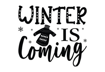 Winter Snowman Quote, Winter Saying, Tis The Season