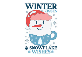 Winter Snowman Quote, Winter Saying, Tis The Season
