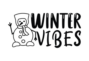 Winter Snowman Quote, Winter Saying, Tis The Season