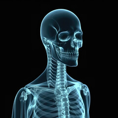 Human X-Ray Scan