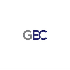 GBC logo. G B C design. White GBC letter. GBC, G B C letter logo design. Initial letter GBC linked circle uppercase monogram logo. G B C letter logo vector design. 