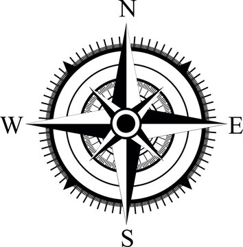 Kompass vector icon