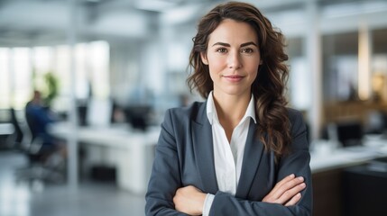 Obraz premium Portrait of a mature businesswoman