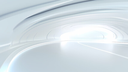 futuristic white background for business presentation materials, design resource materials, free copy space background