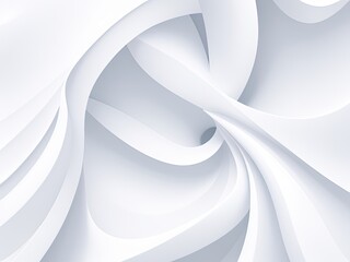 Abstract white forms background in free photo