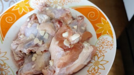 raw chicken