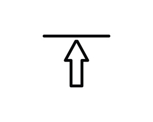  uploads icon vector symbol design illustration