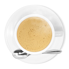 カフェオレ コーヒー イラスト リアル