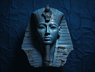 Generative Ai Egyptian statue - obrazy, fototapety, plakaty