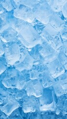 Iced cubes texture, floating, stock background
