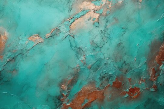 Rough brush strokes of oil paint on canvas © jambulart