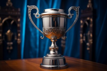champion Award trophy cup winner concept