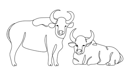 Buffalo. One line
