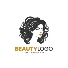 Vector Women beauty care salon logo design