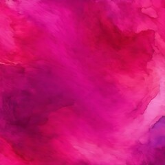 Fototapeta premium Magenta and pink abstract background with a watercolor effect, offering an artistic and whimsical feel