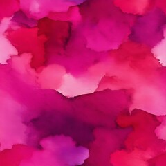 Magenta and pink abstract background with a watercolor effect, offering an artistic and whimsical feel