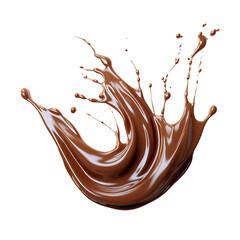 Melted Chocolate Splash