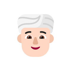Person Wearing Turban: Light Skin Tone
