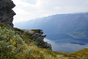 landscape with sky and clouds
