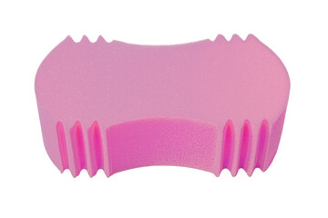 Sponge for car washing isolated on white background