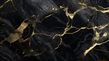 Black marble texture for skin tile wallpaper luxurious background for design art work generatttiv ai