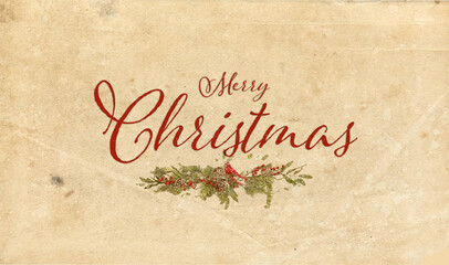 merry christmas card