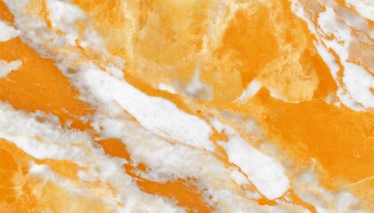 Obraz premium Marble background. Orange white stone texture