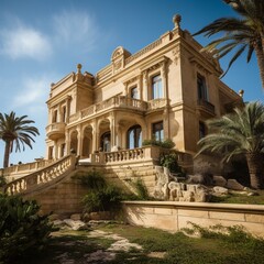 Fototapeta na wymiar Villa in Malta