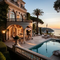 Villa on the French Riviera
