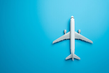 Airlines passenger plane. Place for text. Passenger transportation. World communication and...