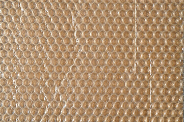 Plastic air bubble protection foil wrap texture background