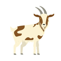 cute goat illustration