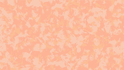 Abstract background pattern of floral theme with color of Peach. Fashion and luxury delicate pastel backdrop. Ideal for print, fabric, wallpaper, cover, banner, wrapping paper
