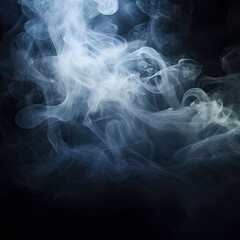 Obraz premium Fog in Darkness, abstract smoke background