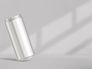 3D Illustration. Soda can isolated.