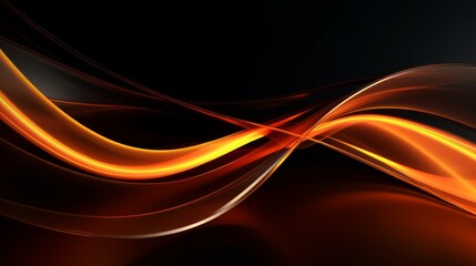 abstract background with glowing lights